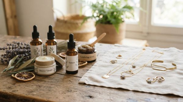 Quand les cosmétiques naturelles rencontrent les bijoux contemporains